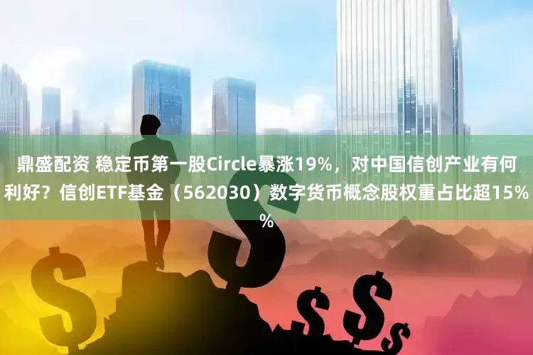 鼎盛配资 稳定币第一股Circle暴涨19%，对中国信创产业有何利好？信创ETF基金（562030）数字货币概念股权重占比超15%
